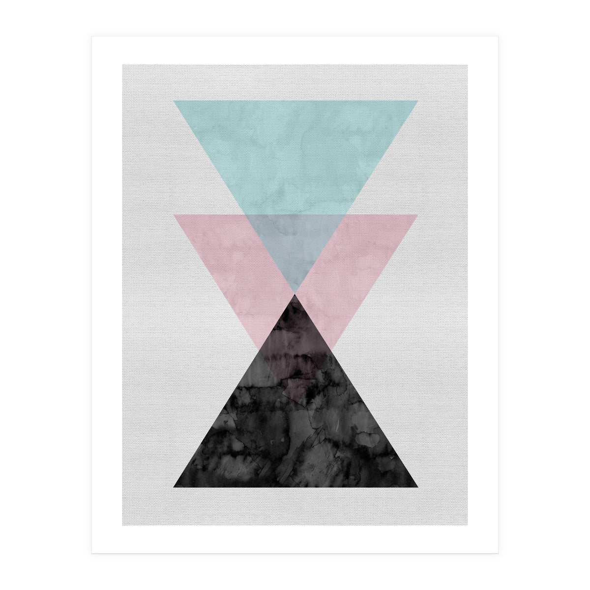 Geometric Watercolor I (Print Only)