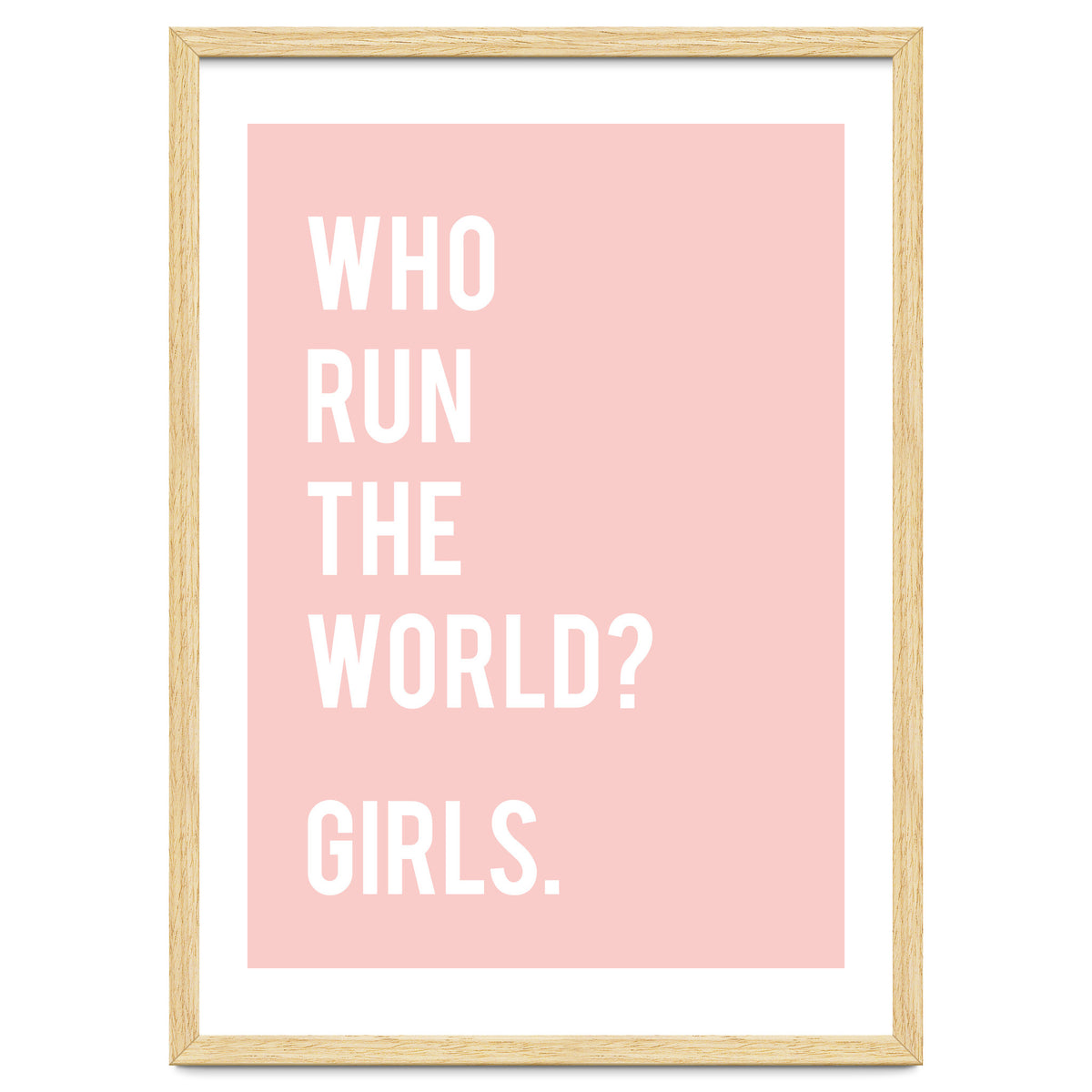 Who Run The World? Girls.