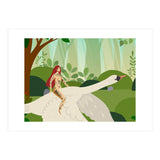 Riding My Swan (Print Only) thumbnail