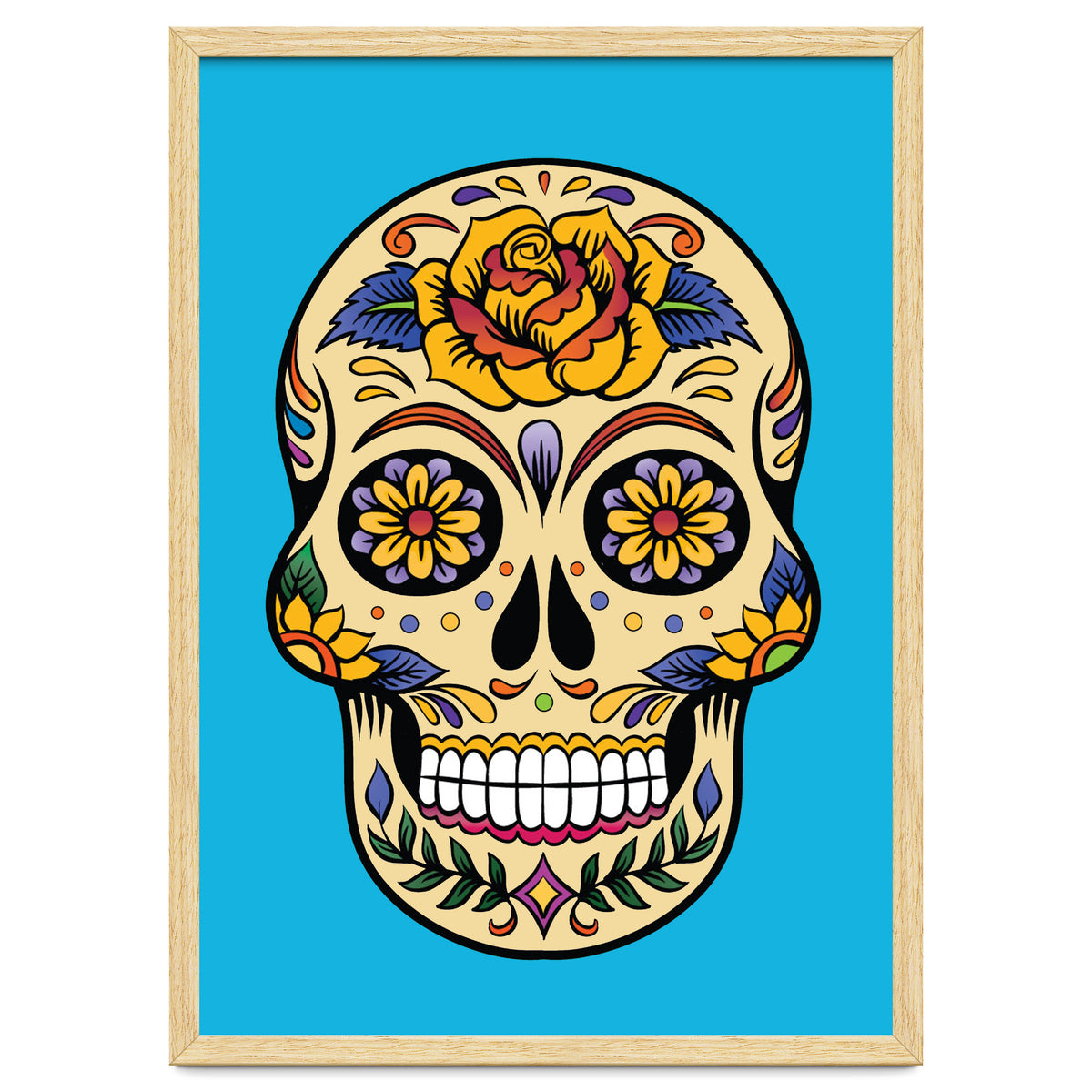Colorful Skull II