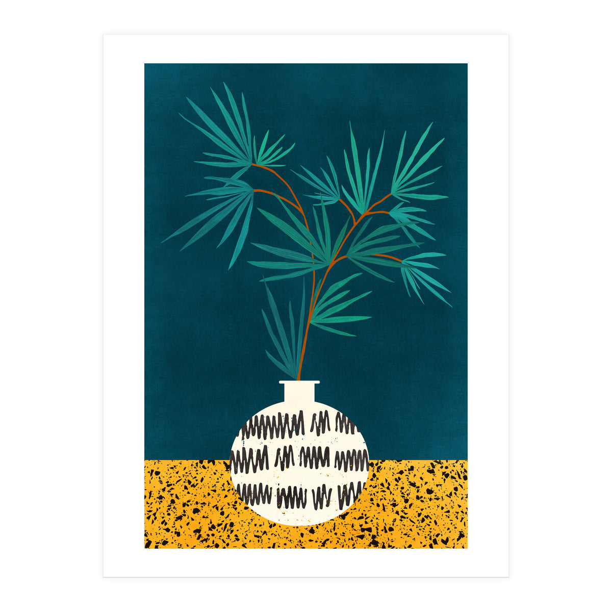 Night Palm (Print Only)