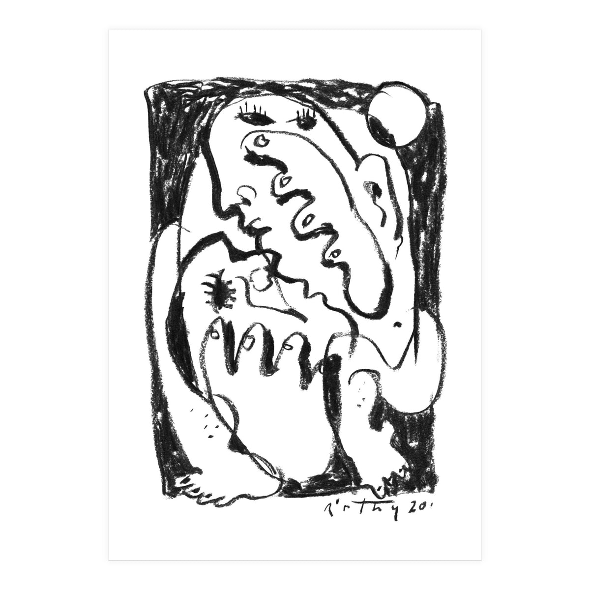 Grief - b&w (Print Only)
