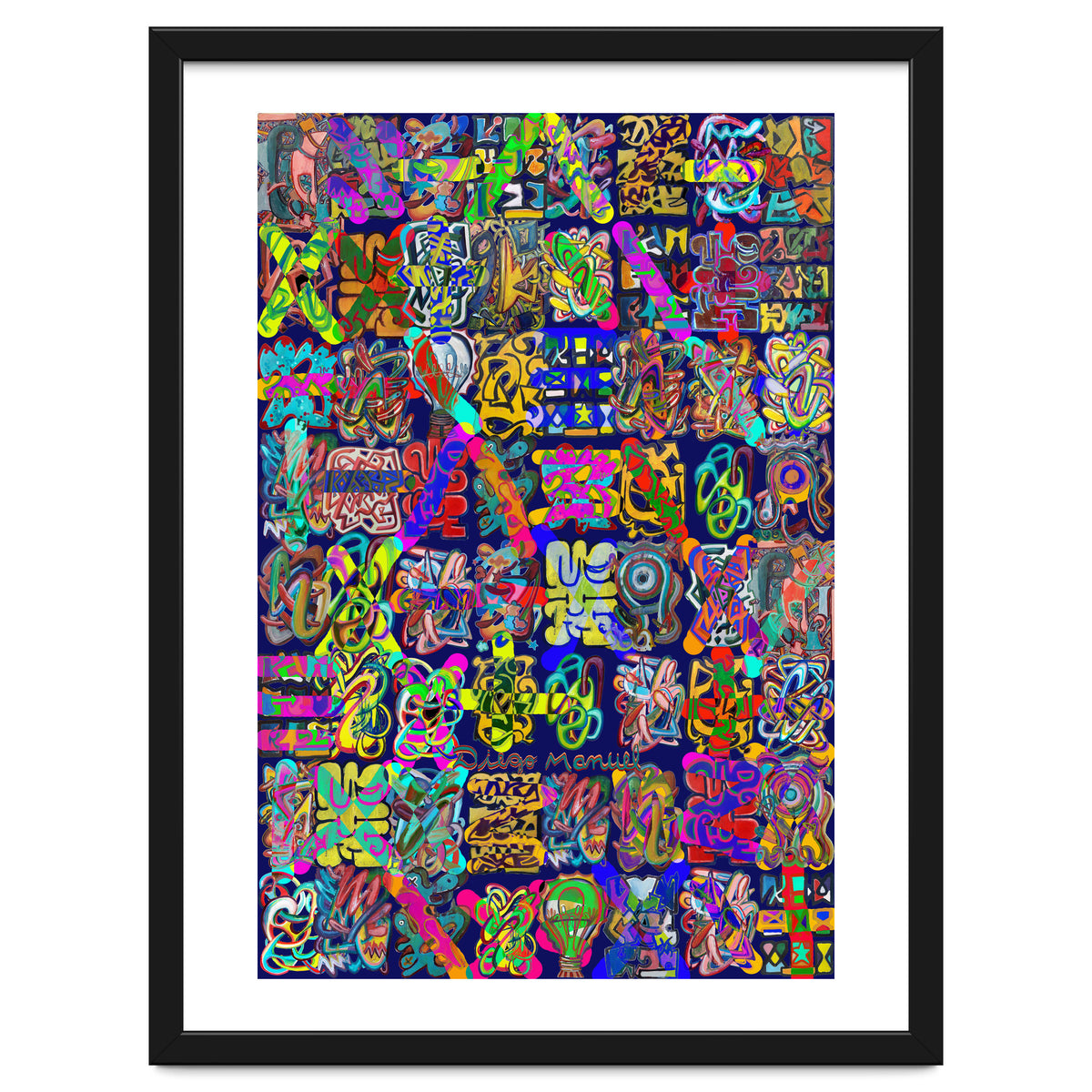 Graffitis 2021 Tapiz 104