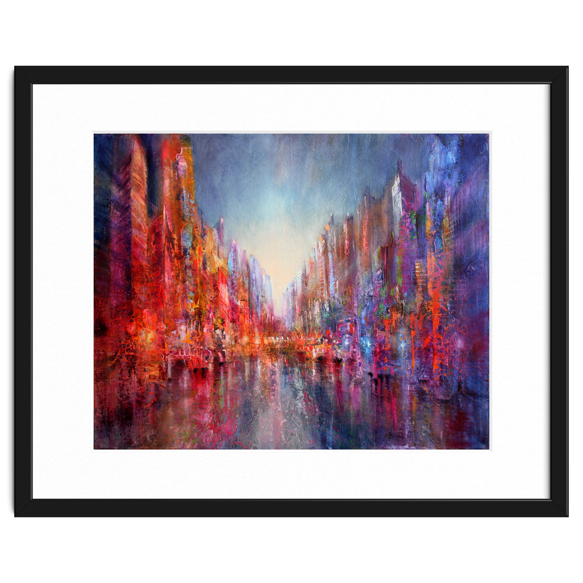 Stadt Am Fluss  - city on the riverside