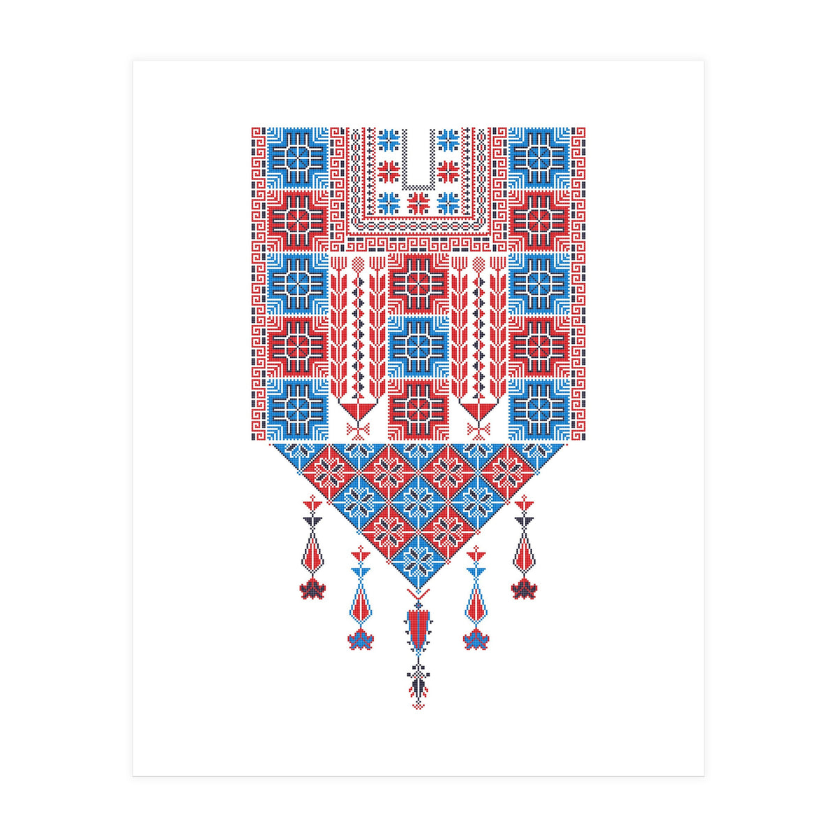 Tatreez Ornament 7 (Print Only)