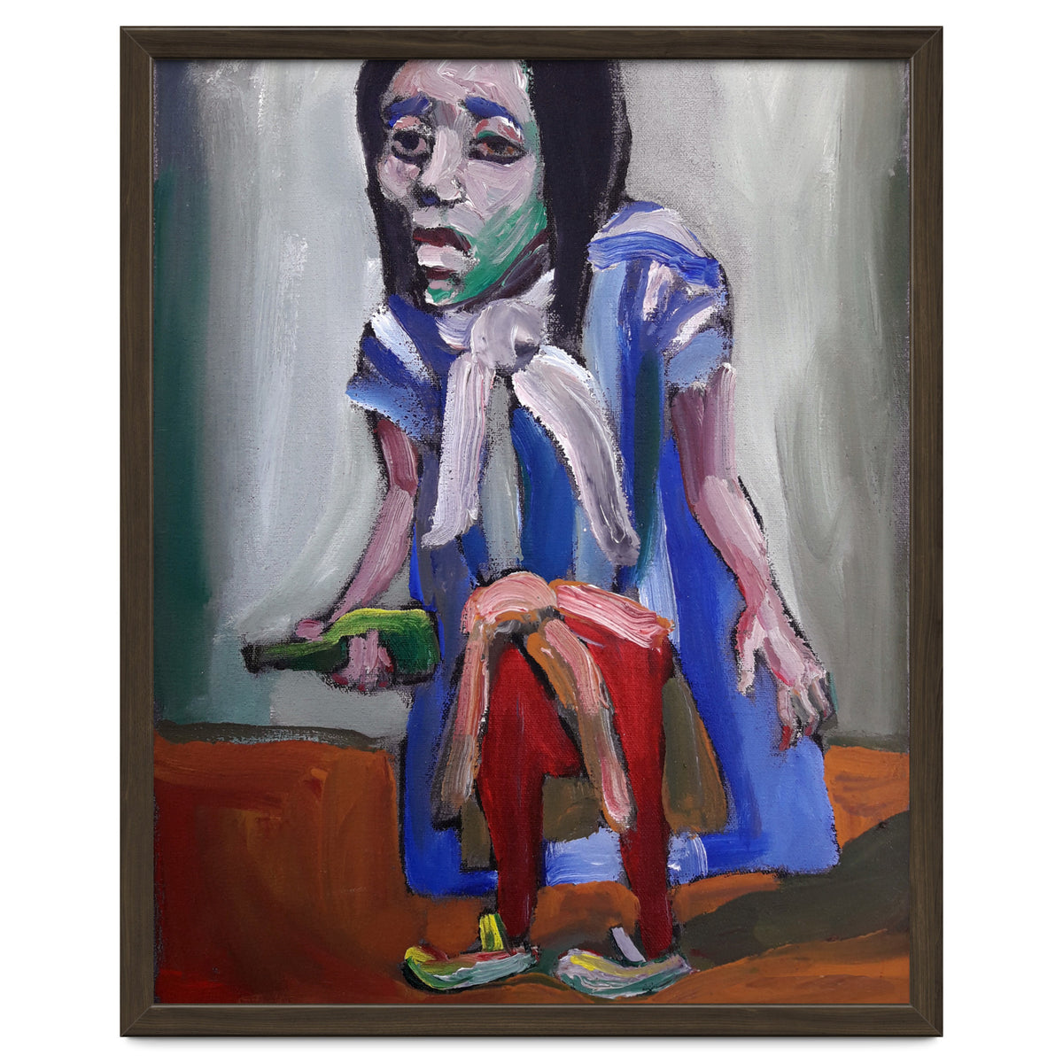 The fan, people from the neighborhood