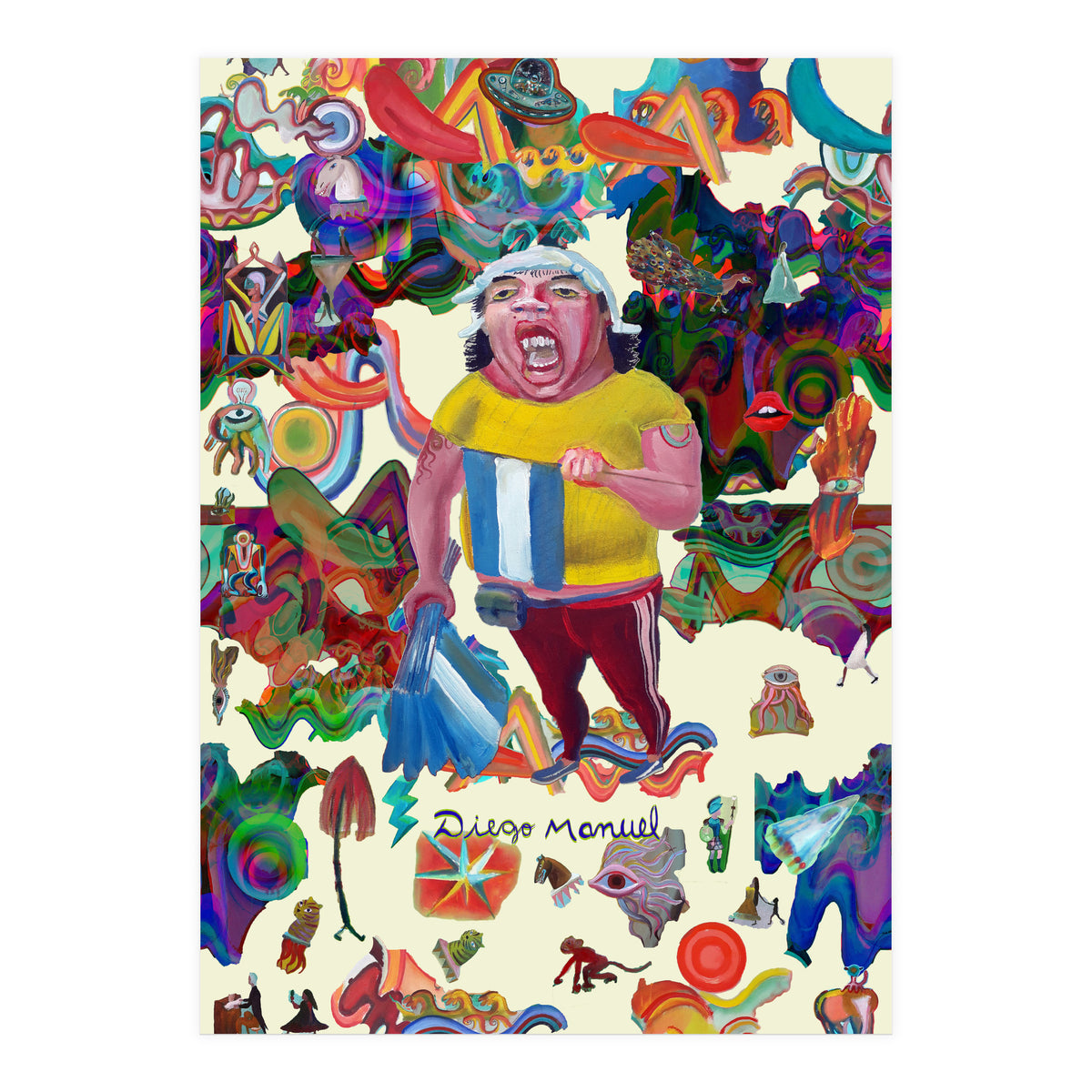 Graffitis 2021 Tapiz 50 B (Print Only)