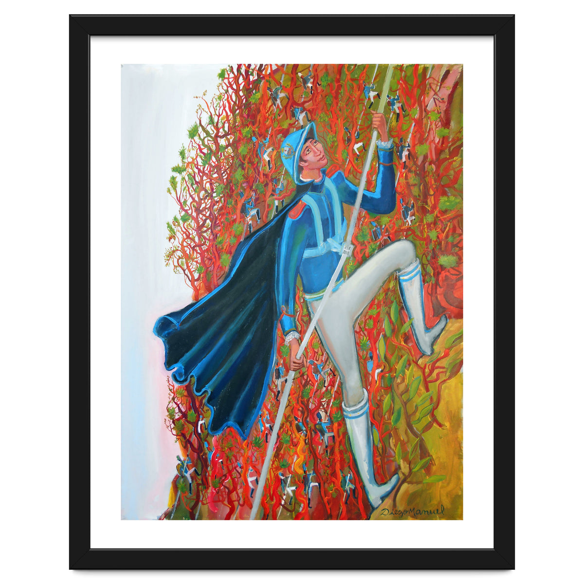 San Martin Cruzando Los Andes