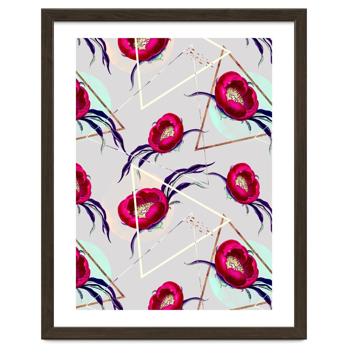 Flowery blooming with geometric II