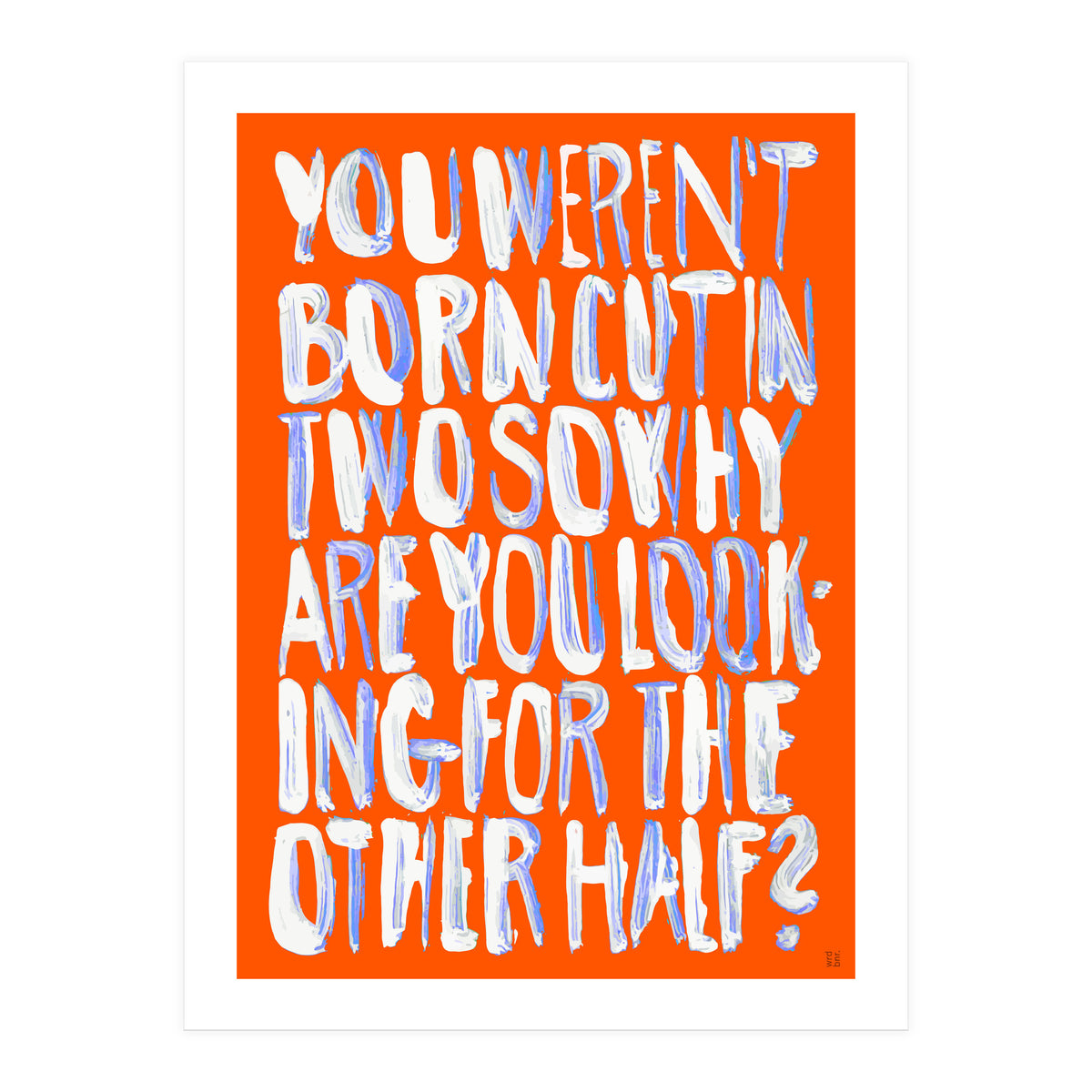 OTHERHALF (Print Only)