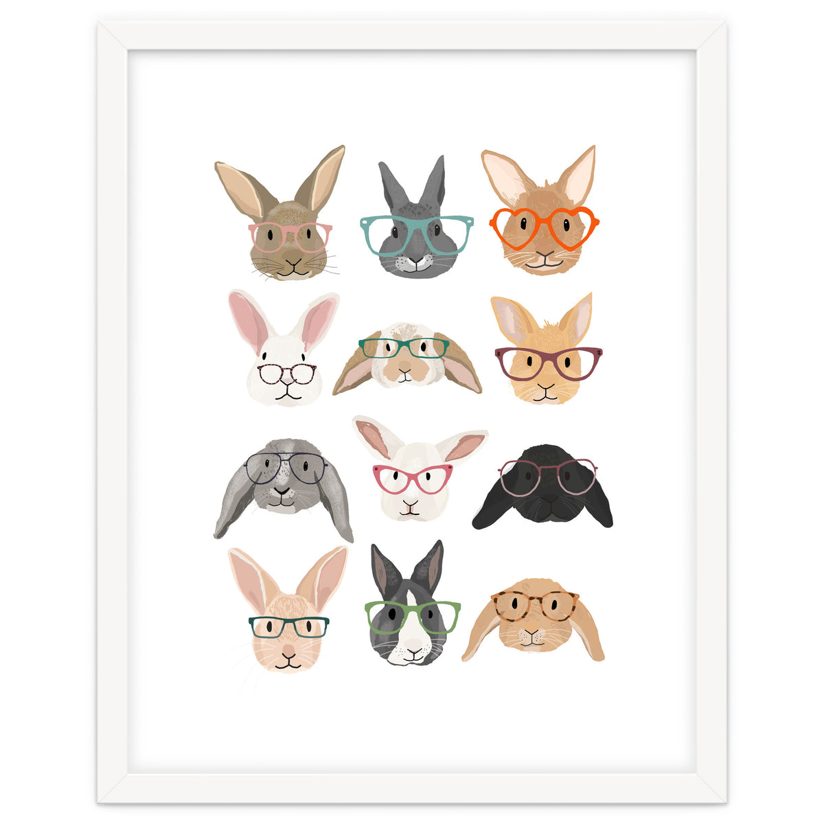 Rabbits in Glasses