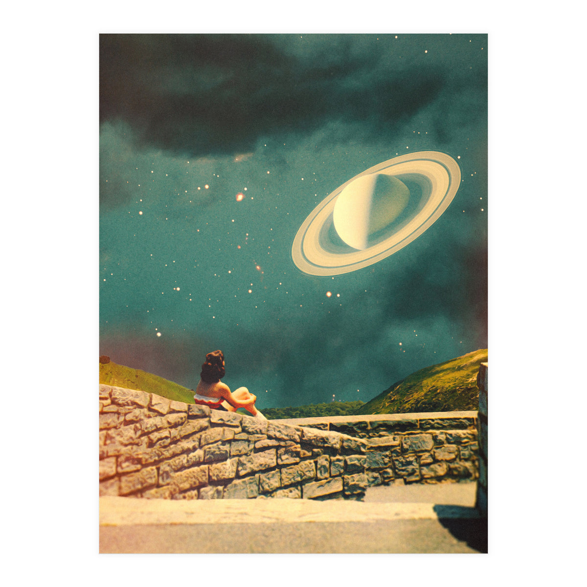 Alone With Saturn (Print Only)