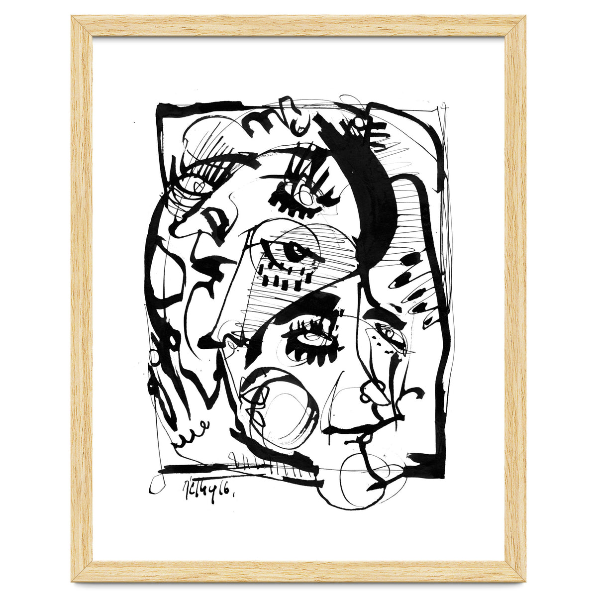 The Pretty People - b&w