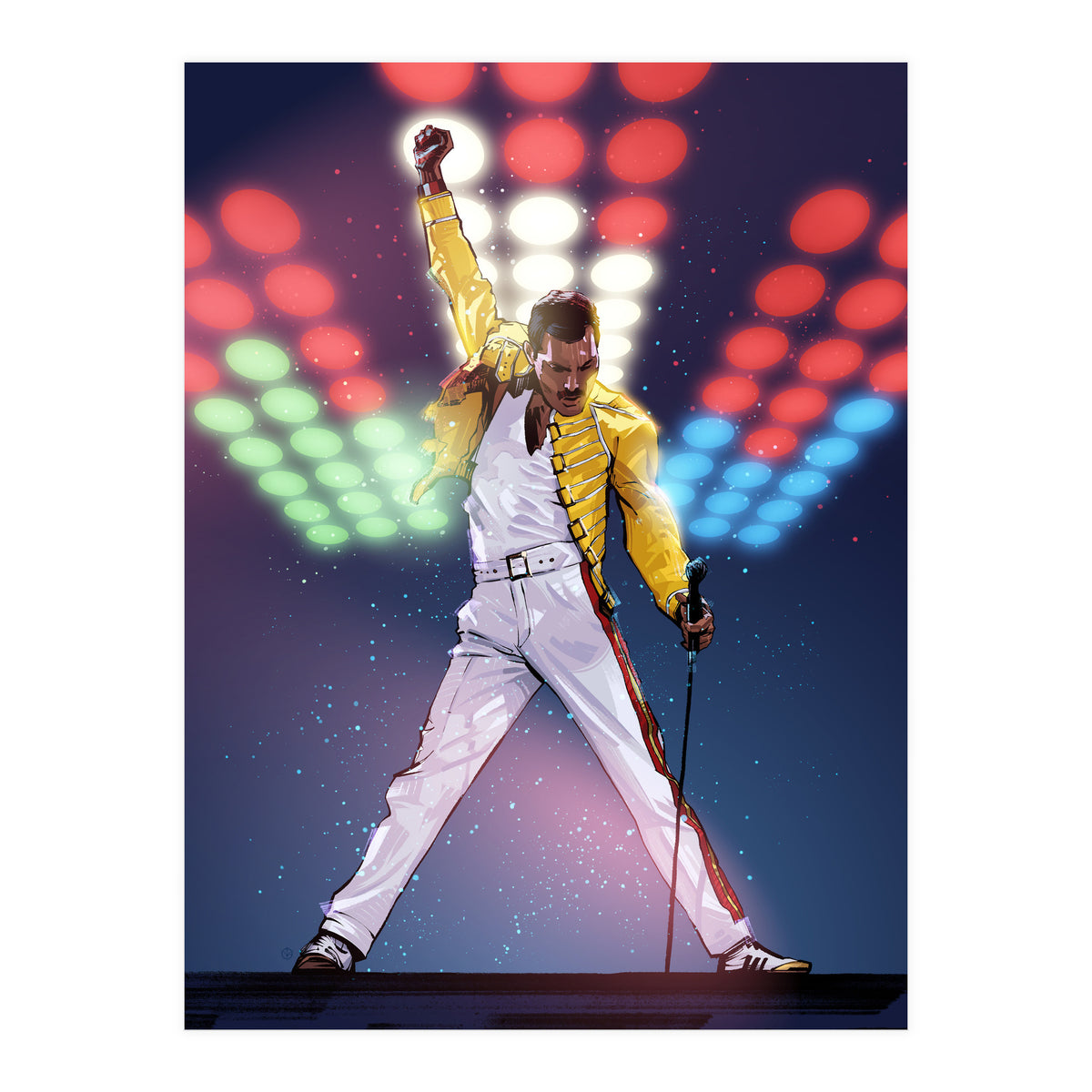 Freddie Mercury (Print Only)