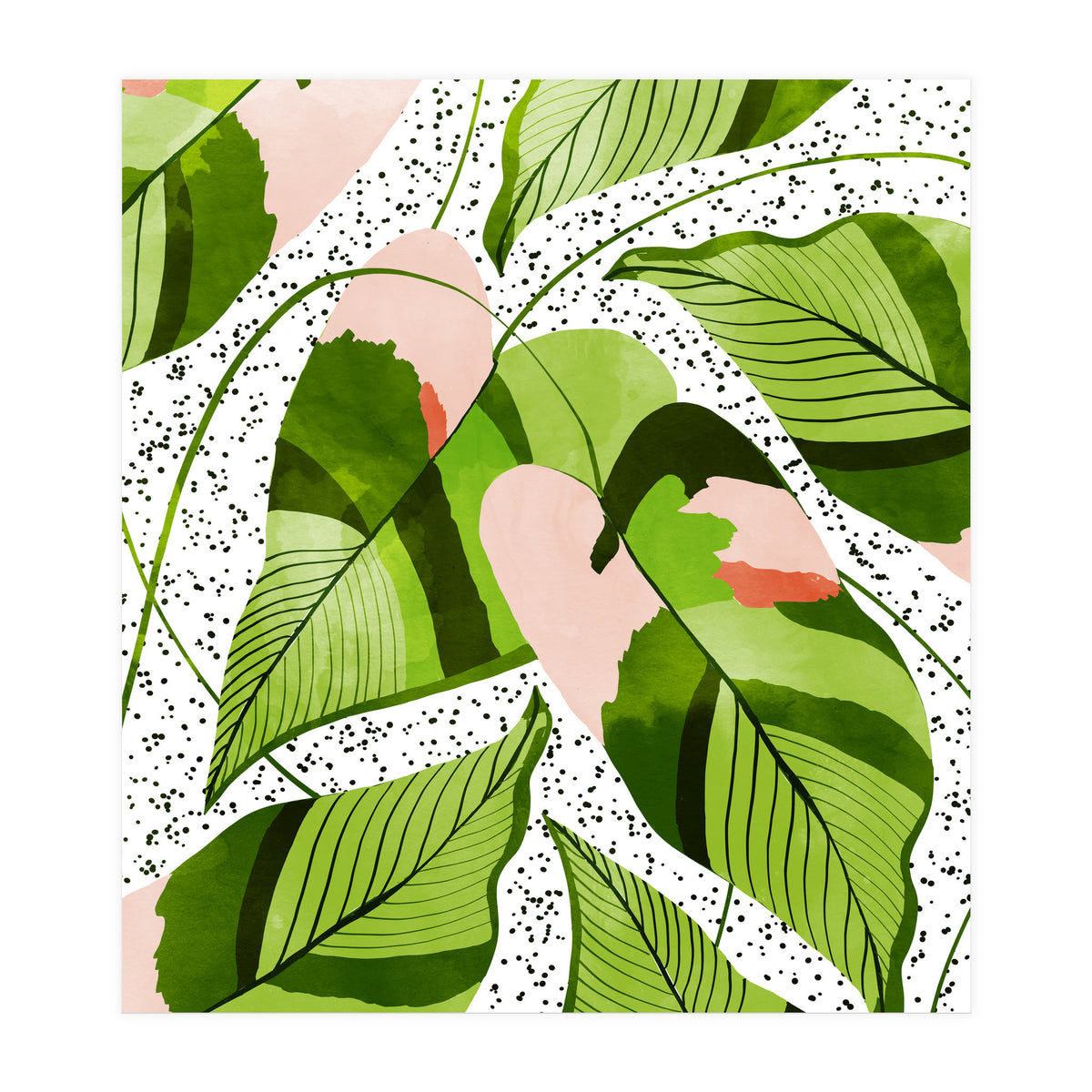 Blushing Leaves (Print Only)