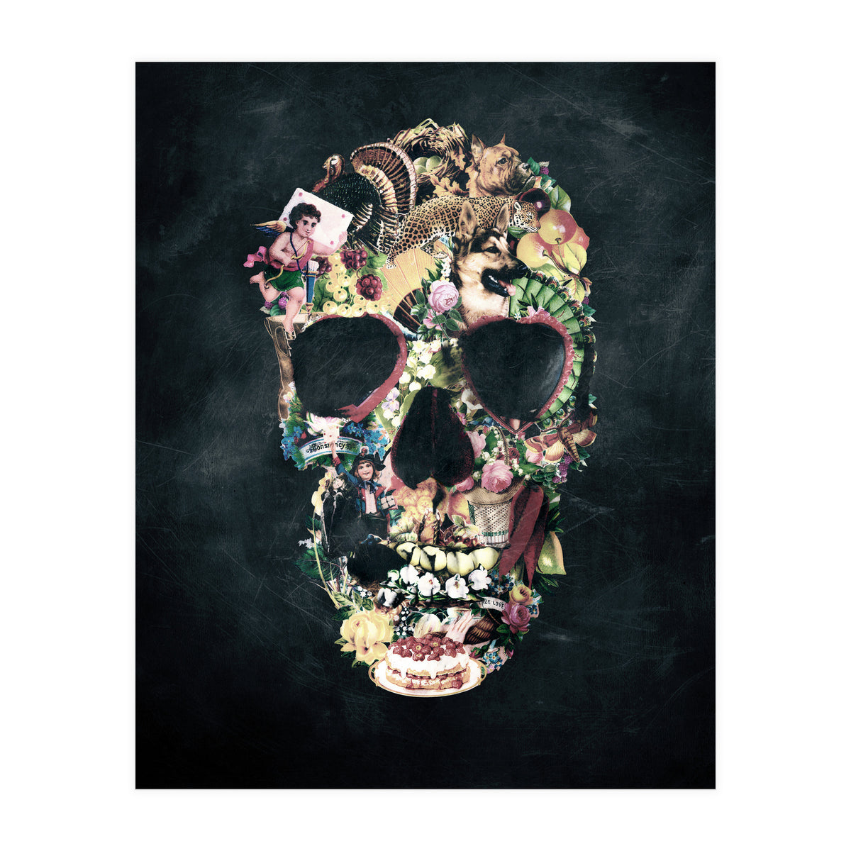Vintage Skull (Print Only)