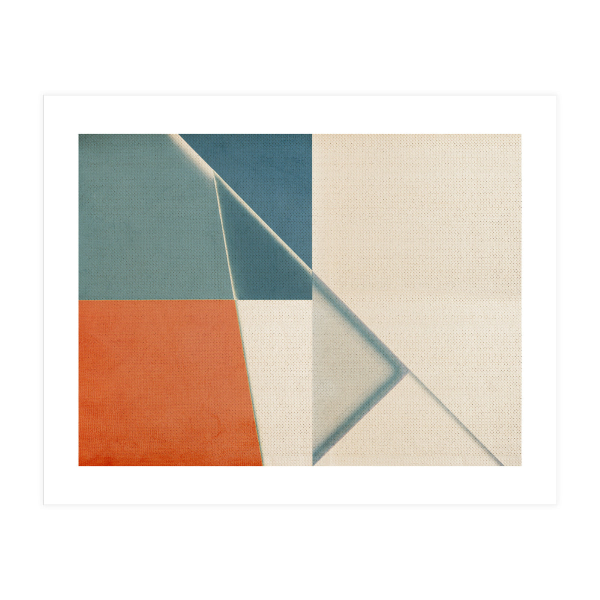Geometric Sunset 1 (Print Only)