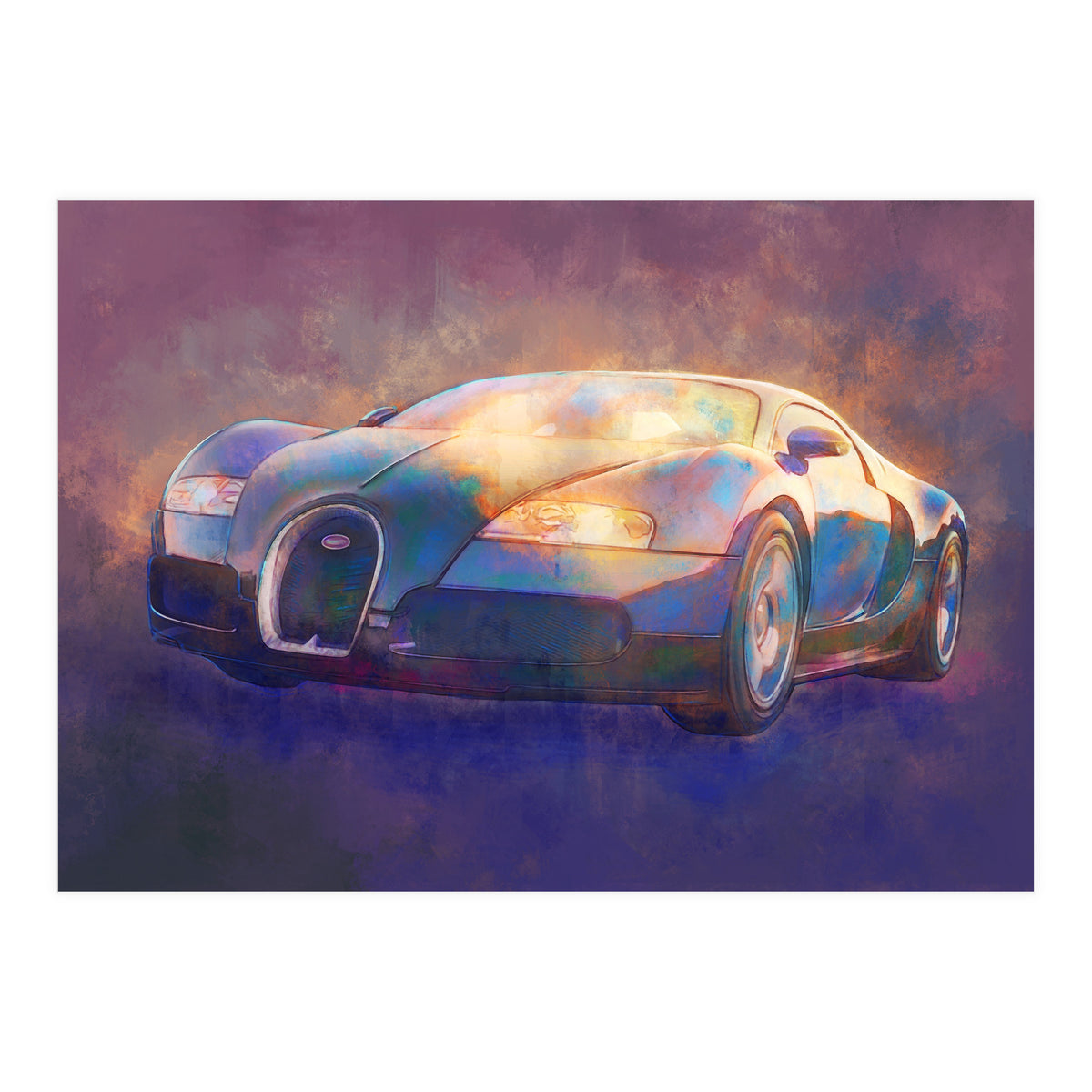 Bugatti Veyron EB 16.4 (Print Only)