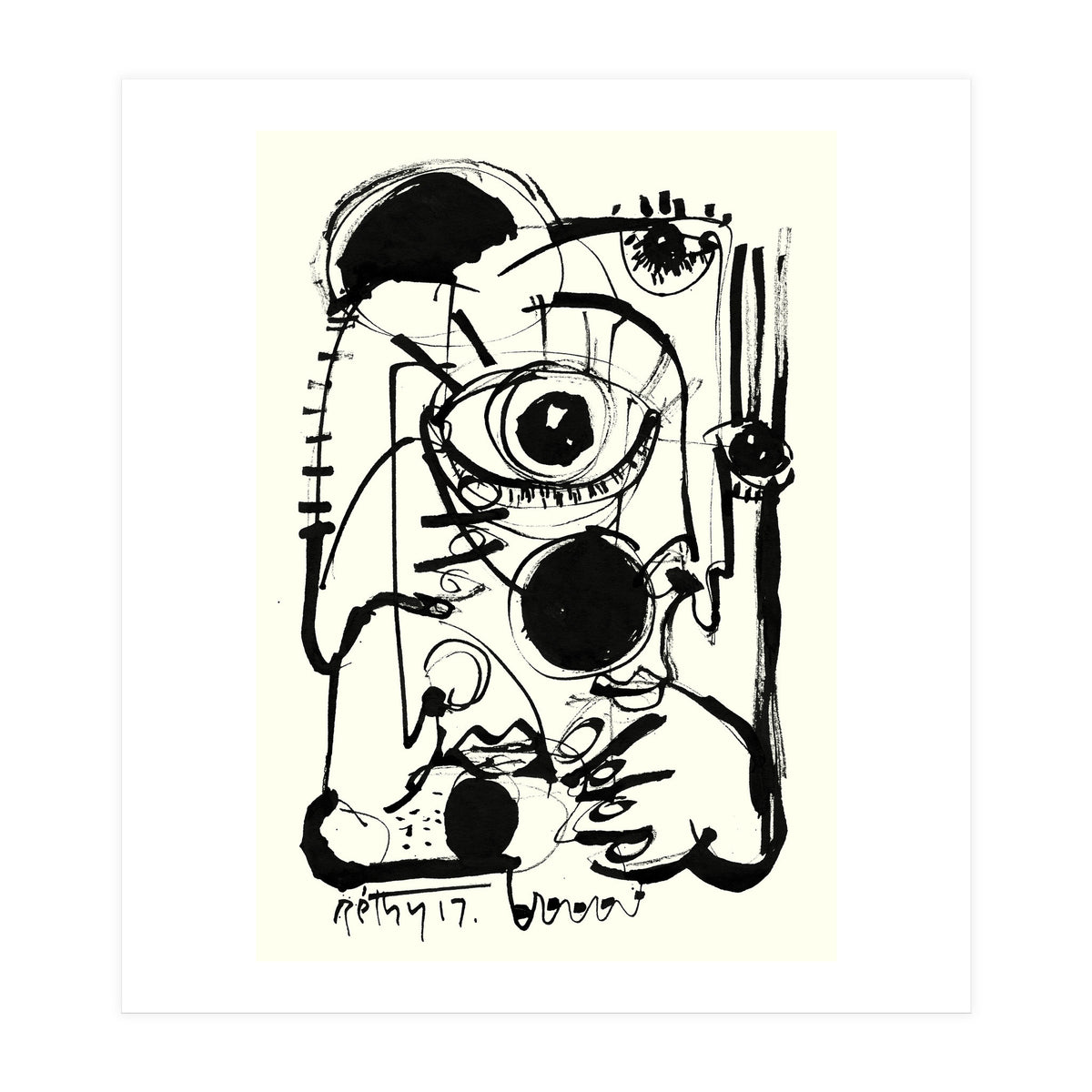 Staring Into Infinity (Print Only)