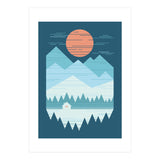 Cabin In The Snow (Print Only) thumbnail