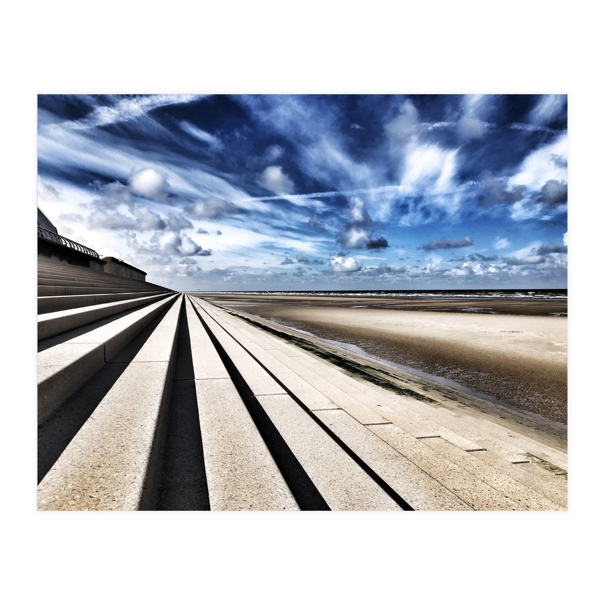 Blackpool Beachfront Img 9902 (Print Only)