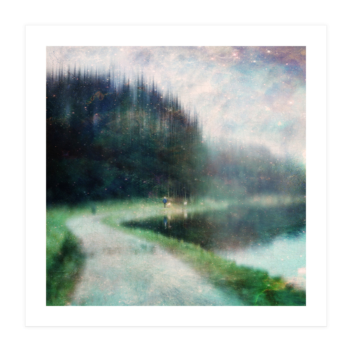 The Man With The Yellow Dog (Print Only)