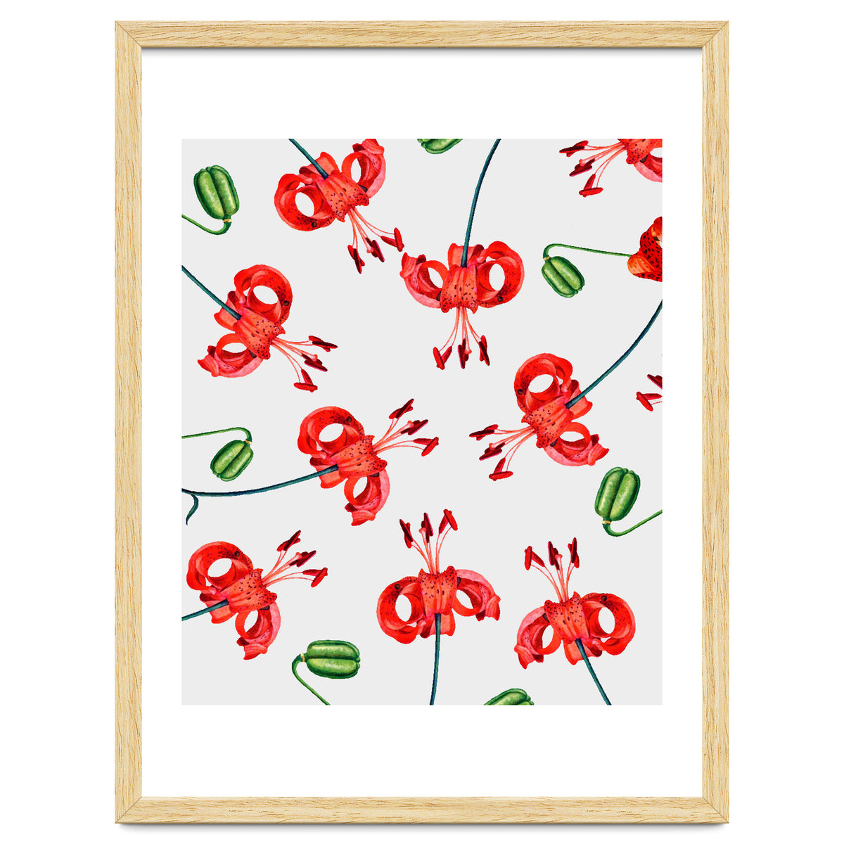 Exotic Floral Pattern