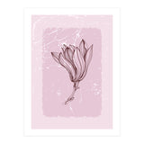 Magnolia Minimal Contemporary Botanical Floral (Print Only) thumbnail