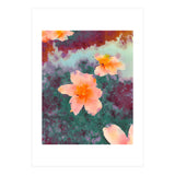 Floating In Love, Watercolor Lotus Pond Botanical Lake, Forest Jungle Floral Painting (Print Only) thumbnail