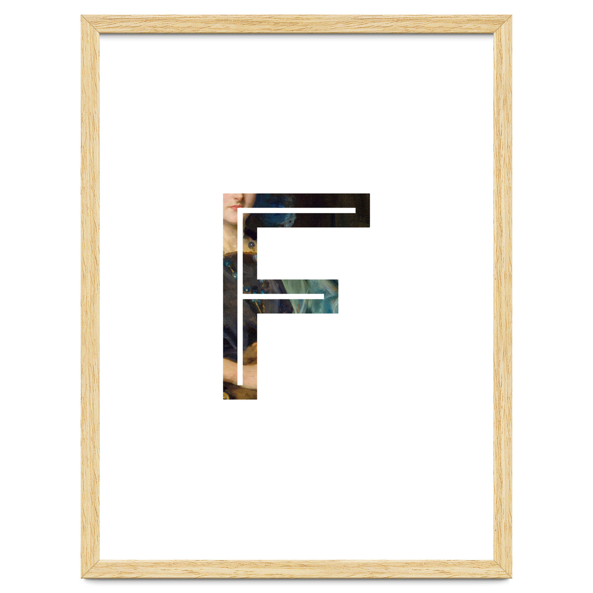 Letter F - (Impress)