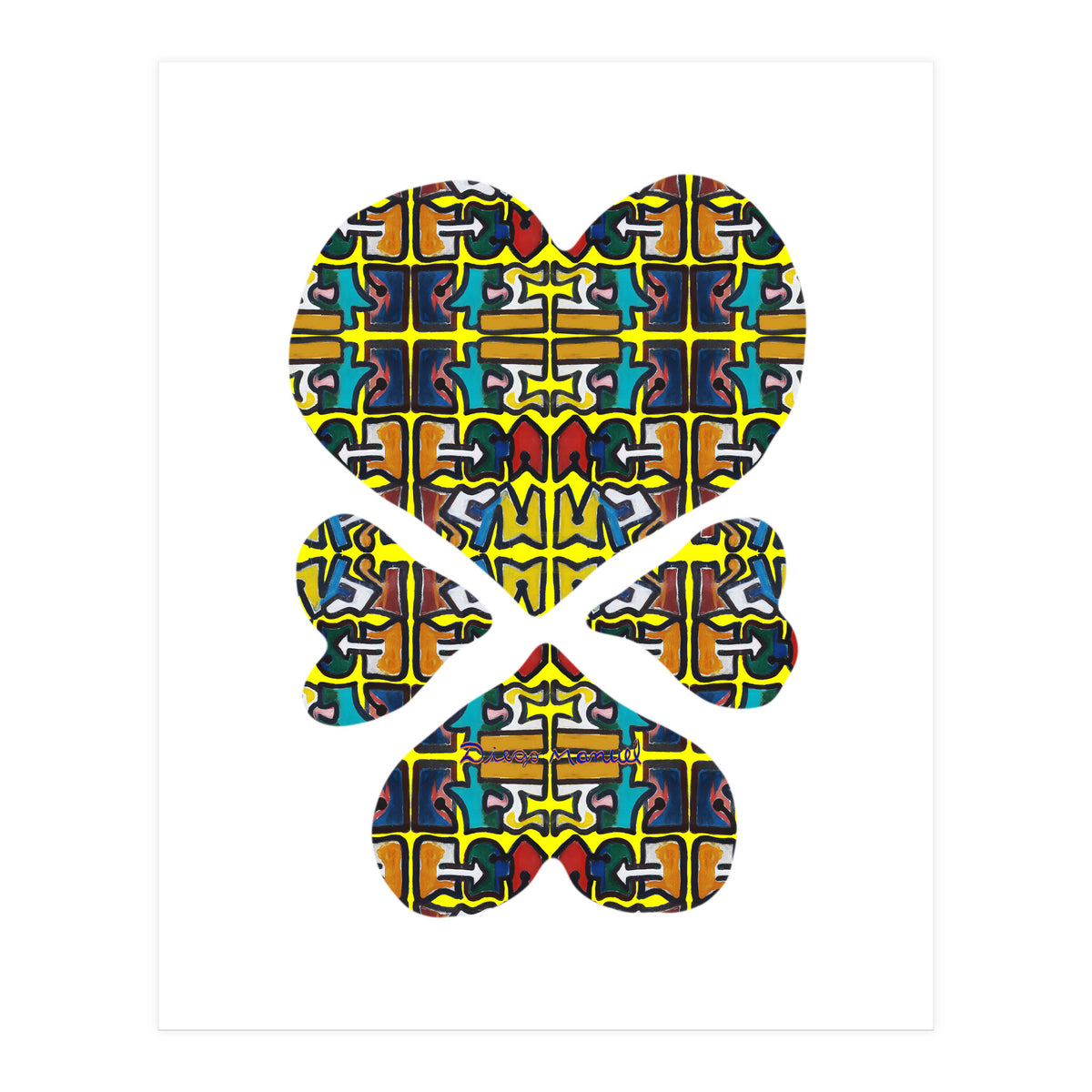 4 Corazones 9  (Print Only)