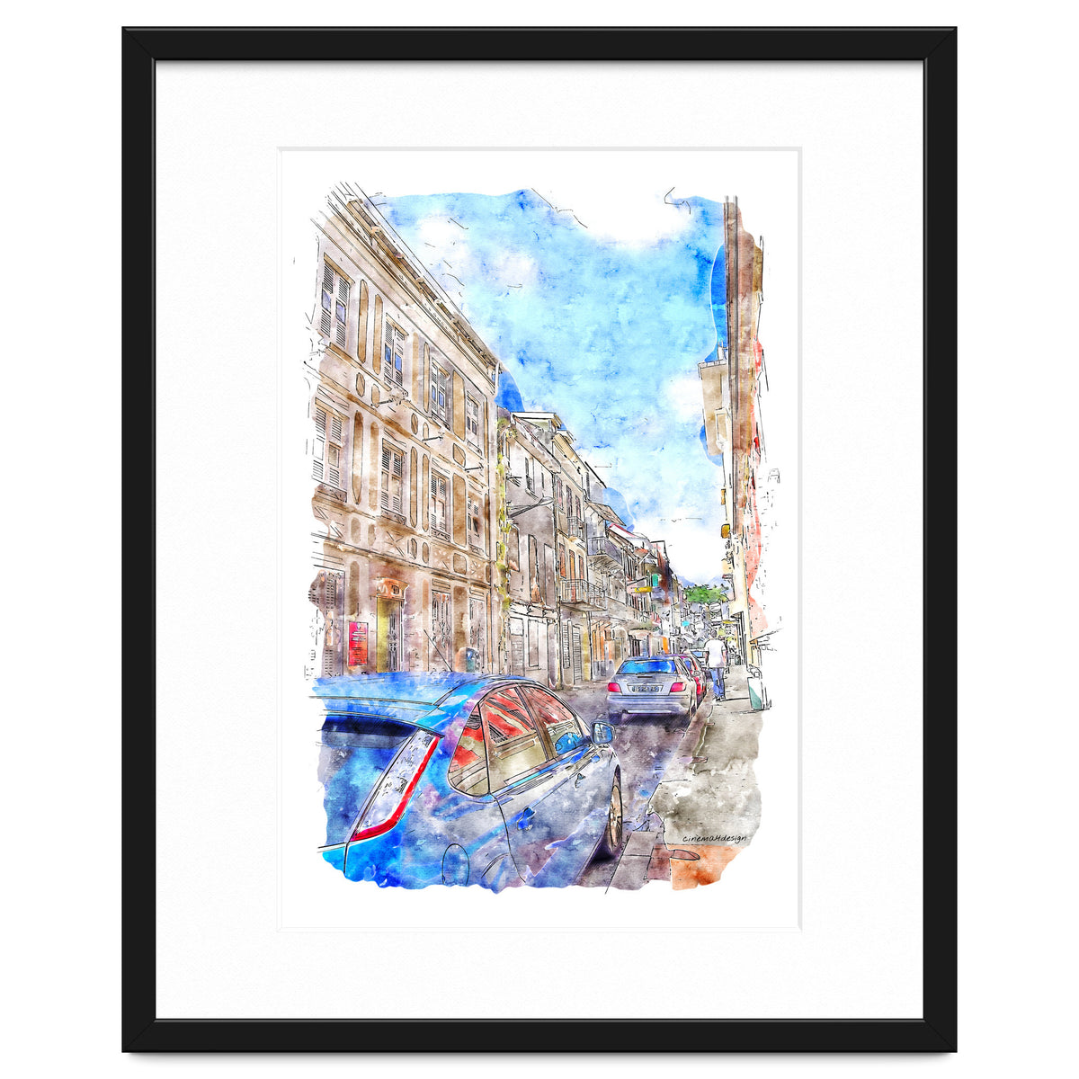 Street of Fort-de-France