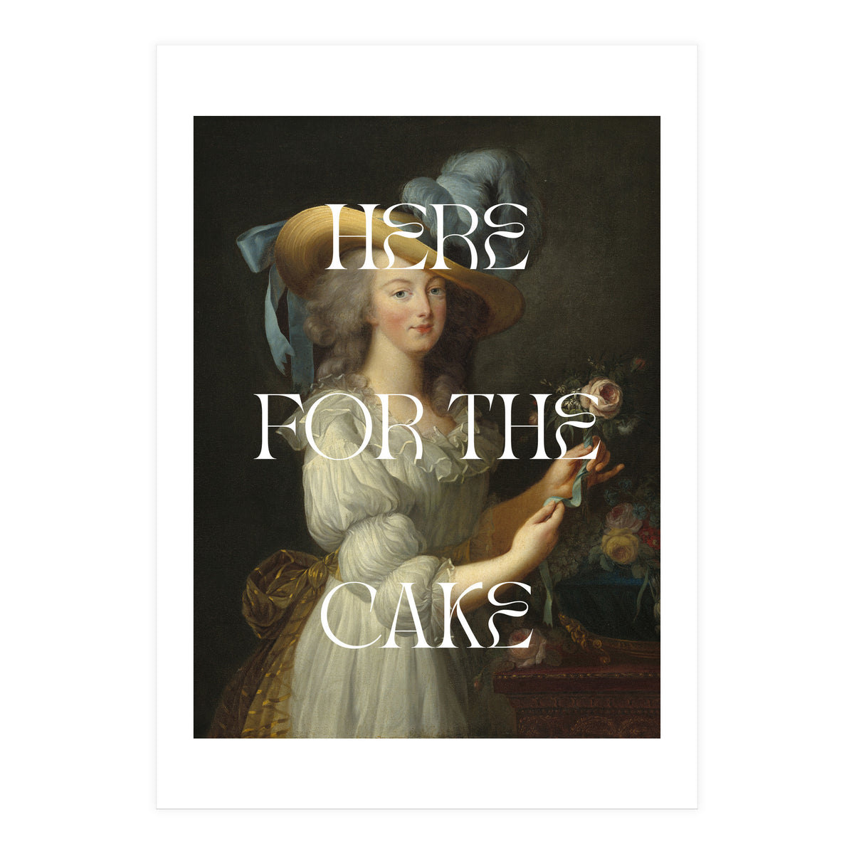 Here For The Cake (Print Only)
