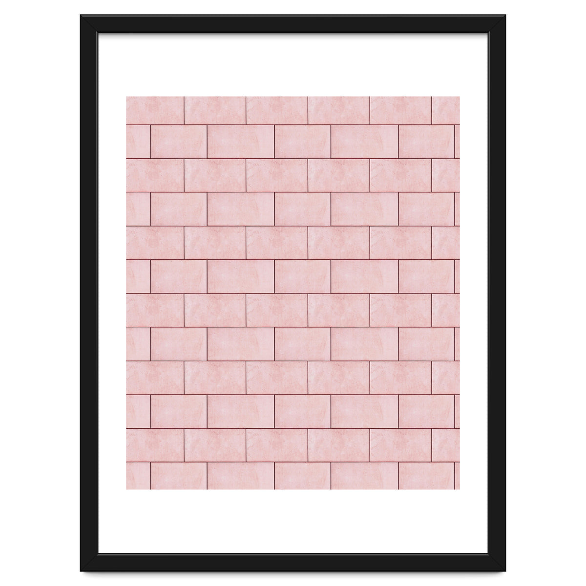 Blush Brick Imperfection