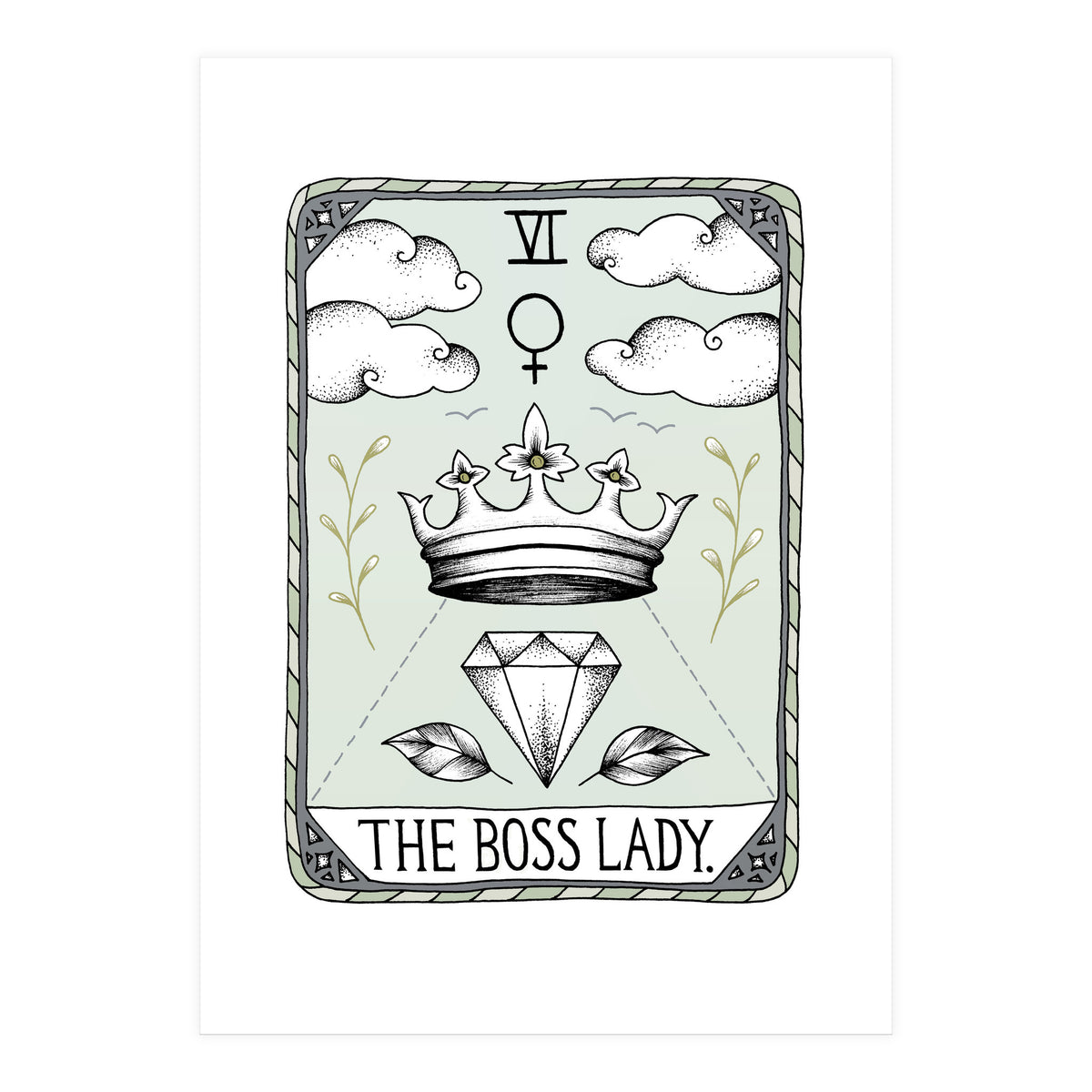 The Boss Lady (Print Only)