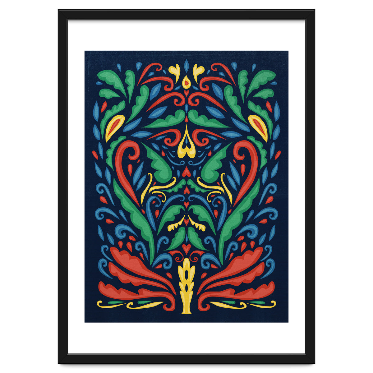 Art Nouveau Folk Art Style