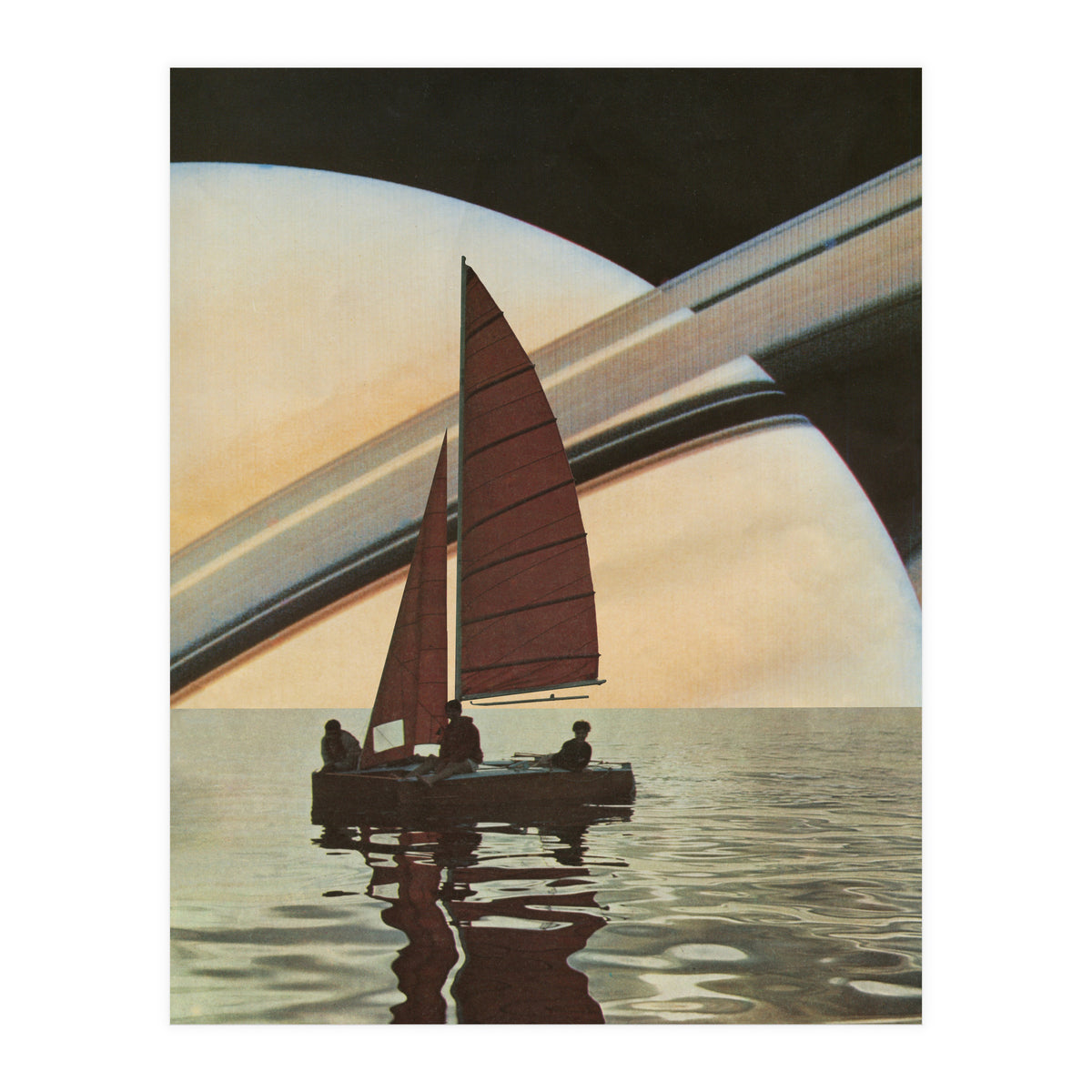 Sailing To Saturn (Print Only)