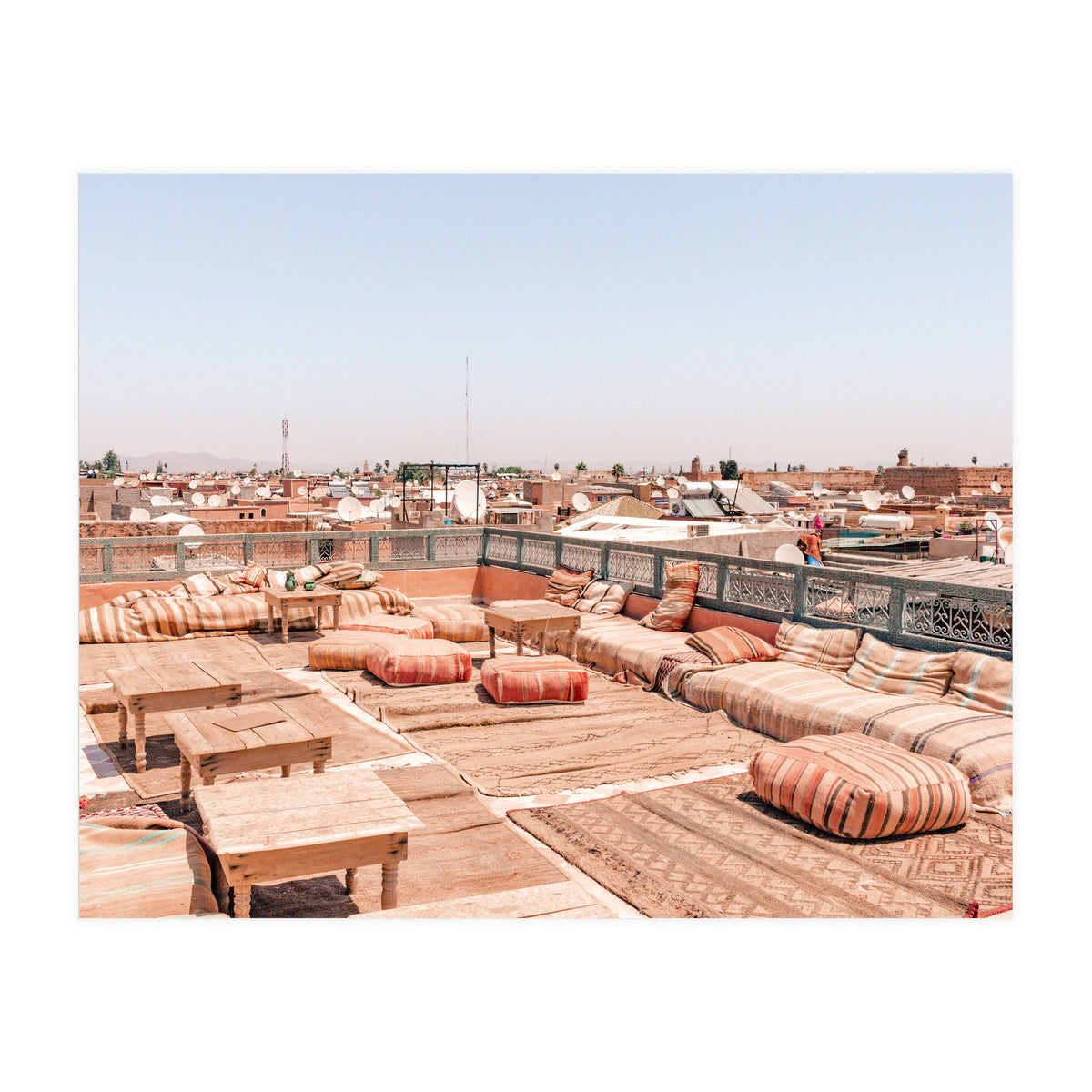 Moroccan Rooftop 1 (Print Only)