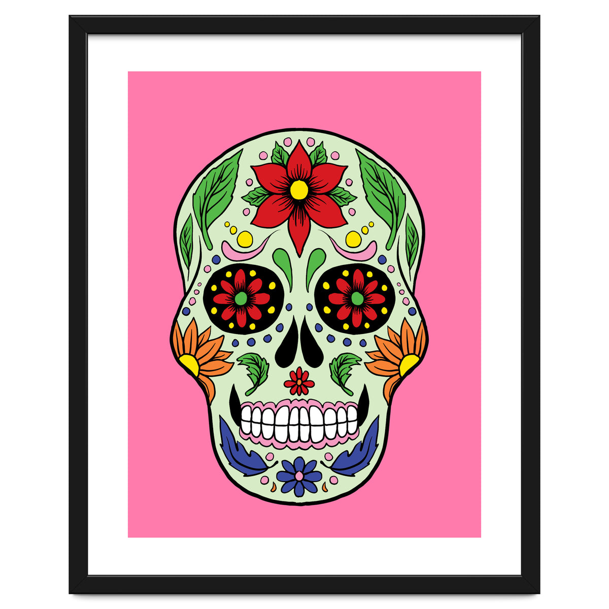 Colorful Skull I