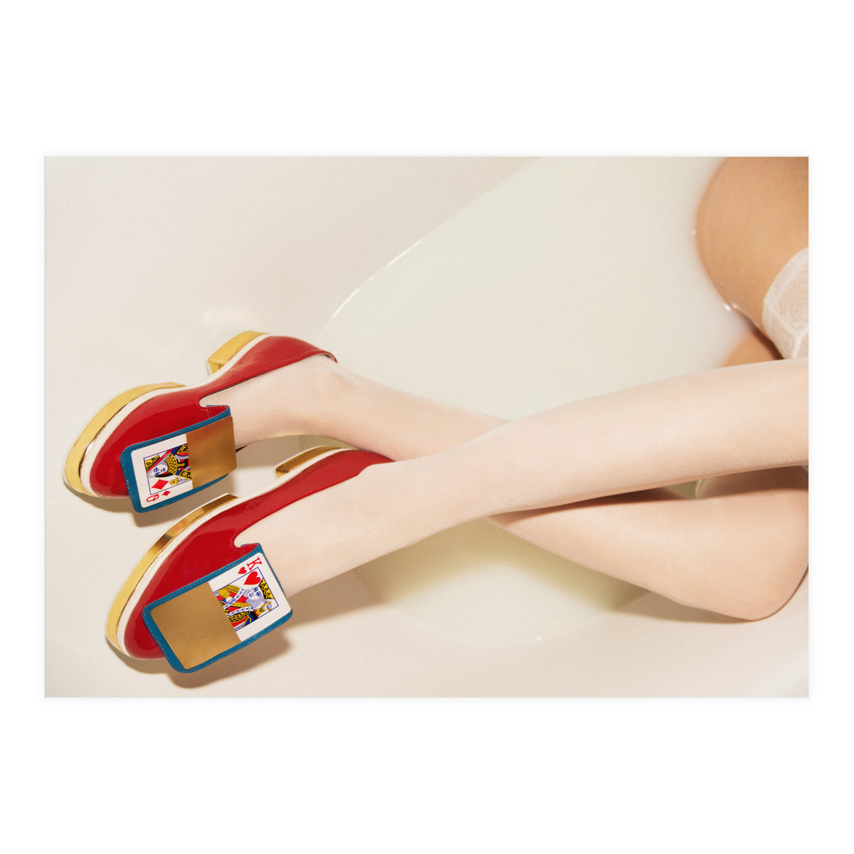 The Queen is Thirsty. Really, really Thirsty (Print Only)