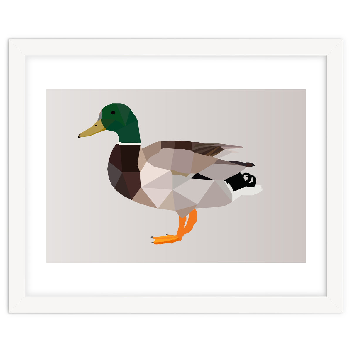 Duck Low Poly Art