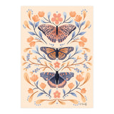 Floral Butterflies (Print Only) thumbnail