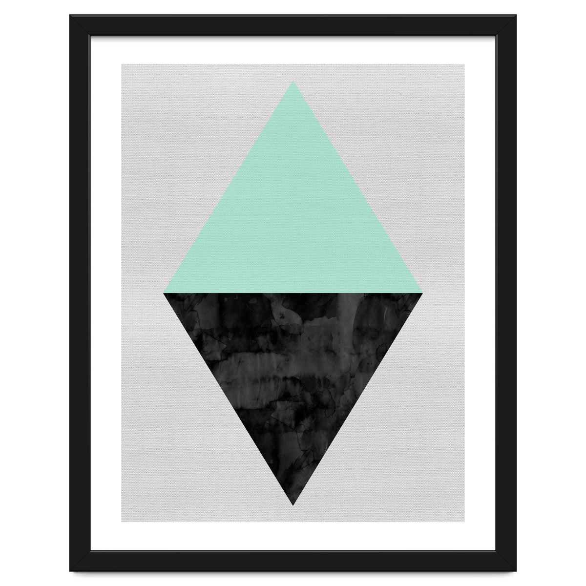 Geometric Watercolor III