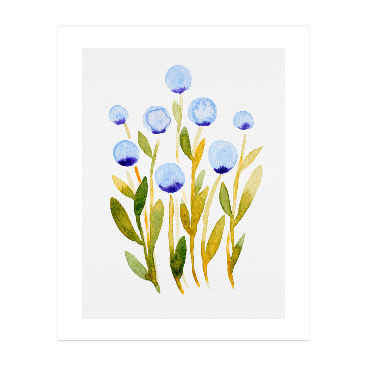 Simple Flowers (Print Only)
