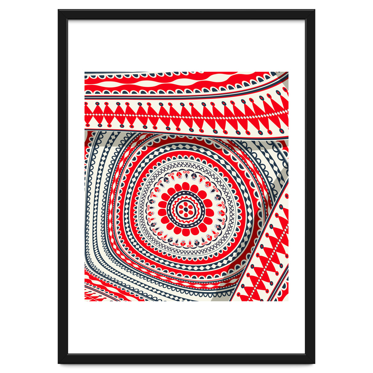 Romanian embroidery background 14