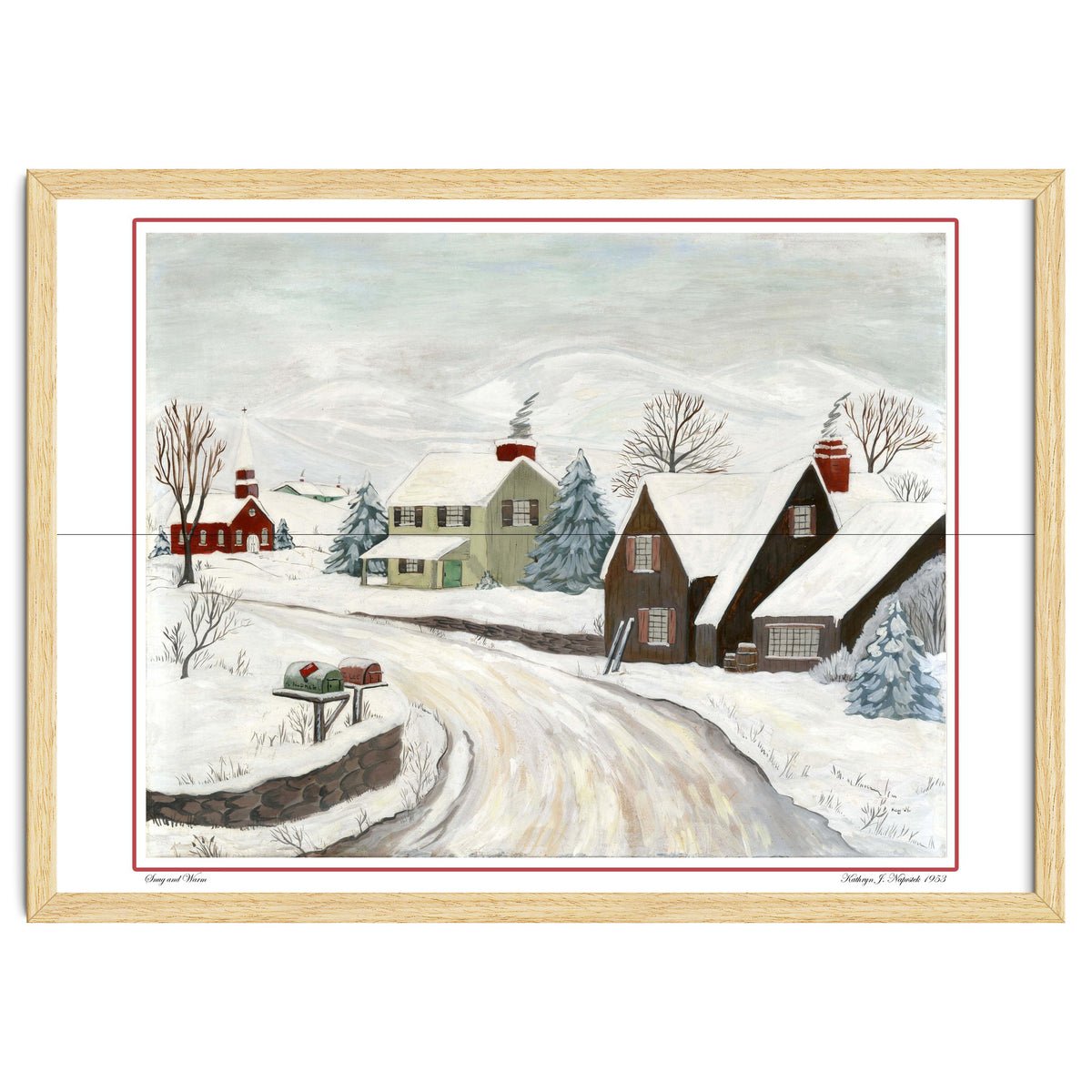 Snug & Warm Watercolor