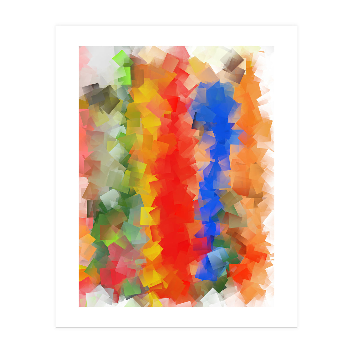 Art In Squares (Print Only)