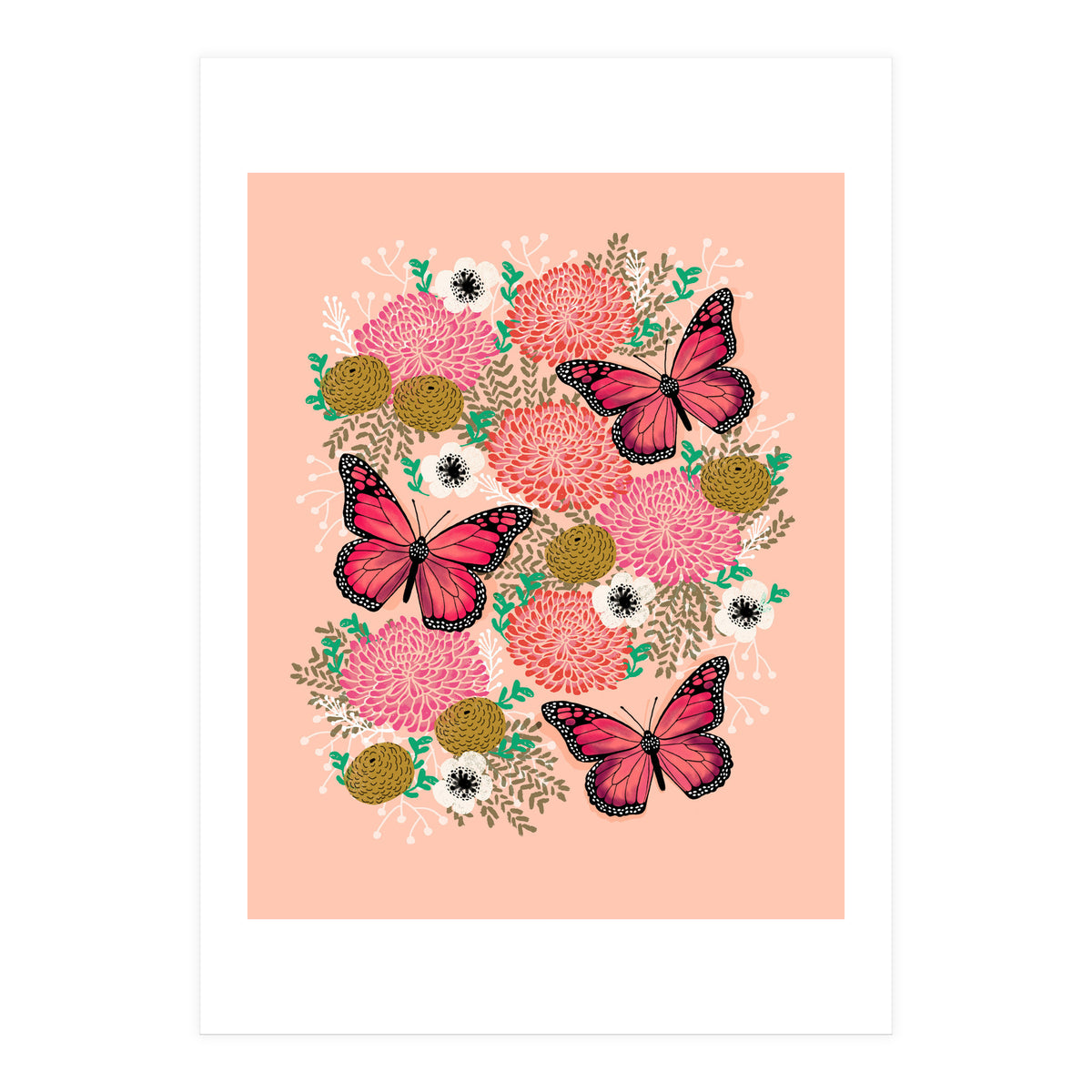 Monarch Butterfly (Print Only)