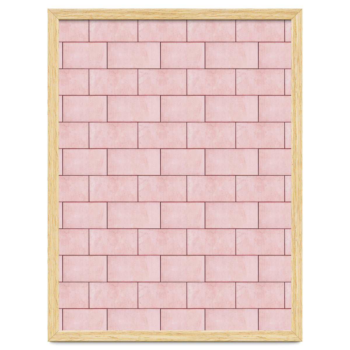 Blush Brick Imperfection