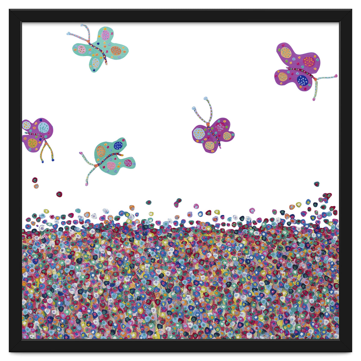 Butterflies Are Free (white)